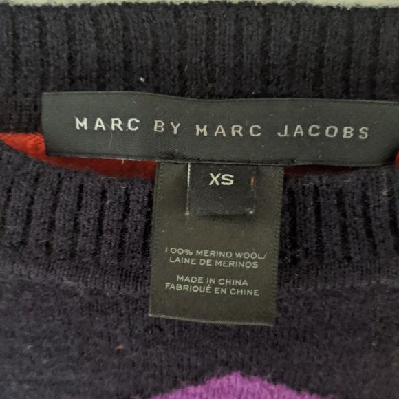 xs 100% Merino Wool Sweater - Marc By Marc Jacobs - Picture 2 of 2